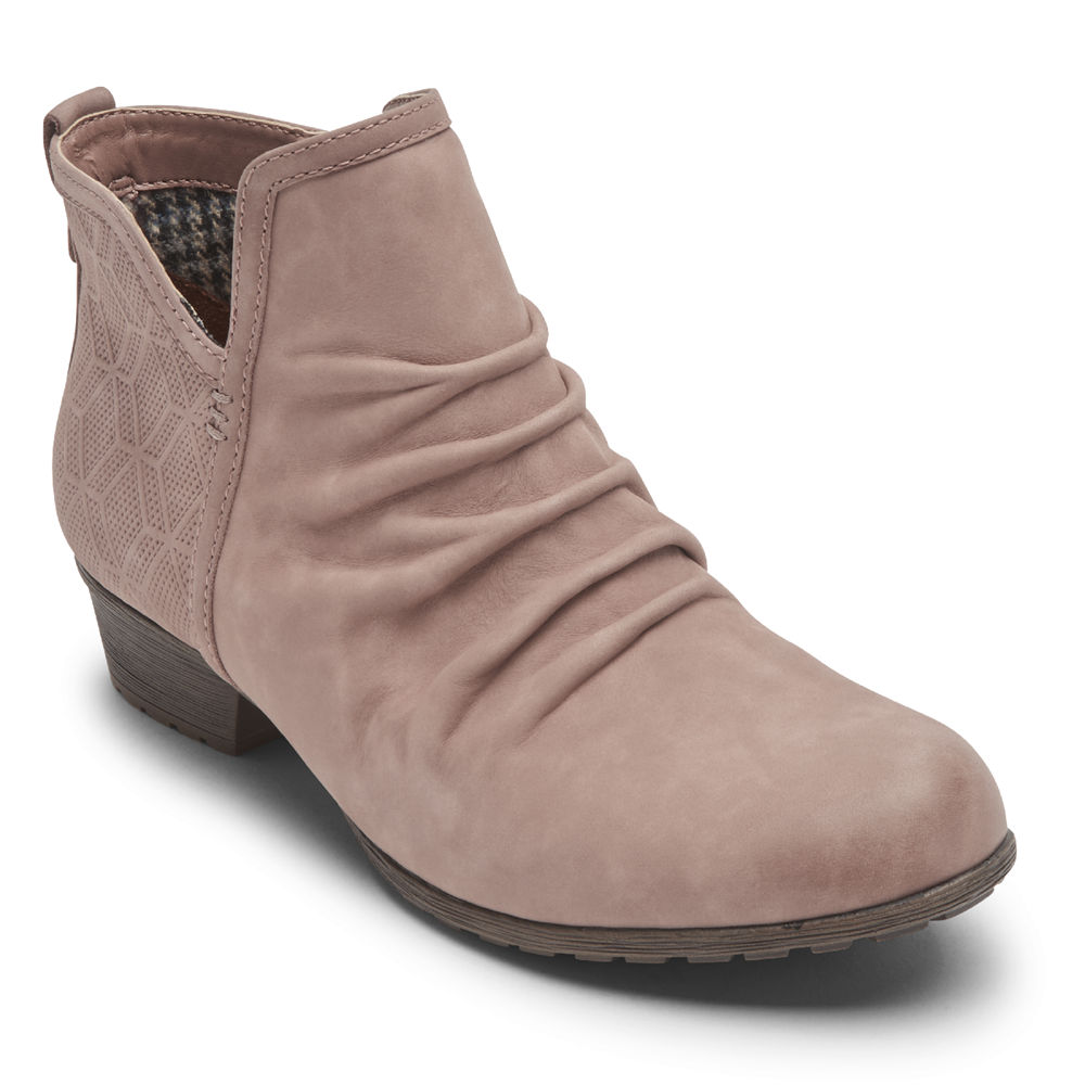 Botas Rockport Mulher Rosa - Cobb Hill Gratasha 2 Panel - 65972DRZX